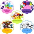 thumbnail image 5 of Belanttega 800Pcs DIY Art Craft Kit Creative Pompoms Pipe Cleaners Feathers Wiggle Googly Eyes Sequins Buttons Sticks School Project Sewing Handicraft Accessories Set, 5 of 6