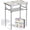 Spring Blossom, variant on 2ft 3-Height Adjustable Folding Camping Table with Storage Net & Carry Handle, Lightweight Portable Desk for BBQ Beach RV Indoor Outdoor, Blooming Floral