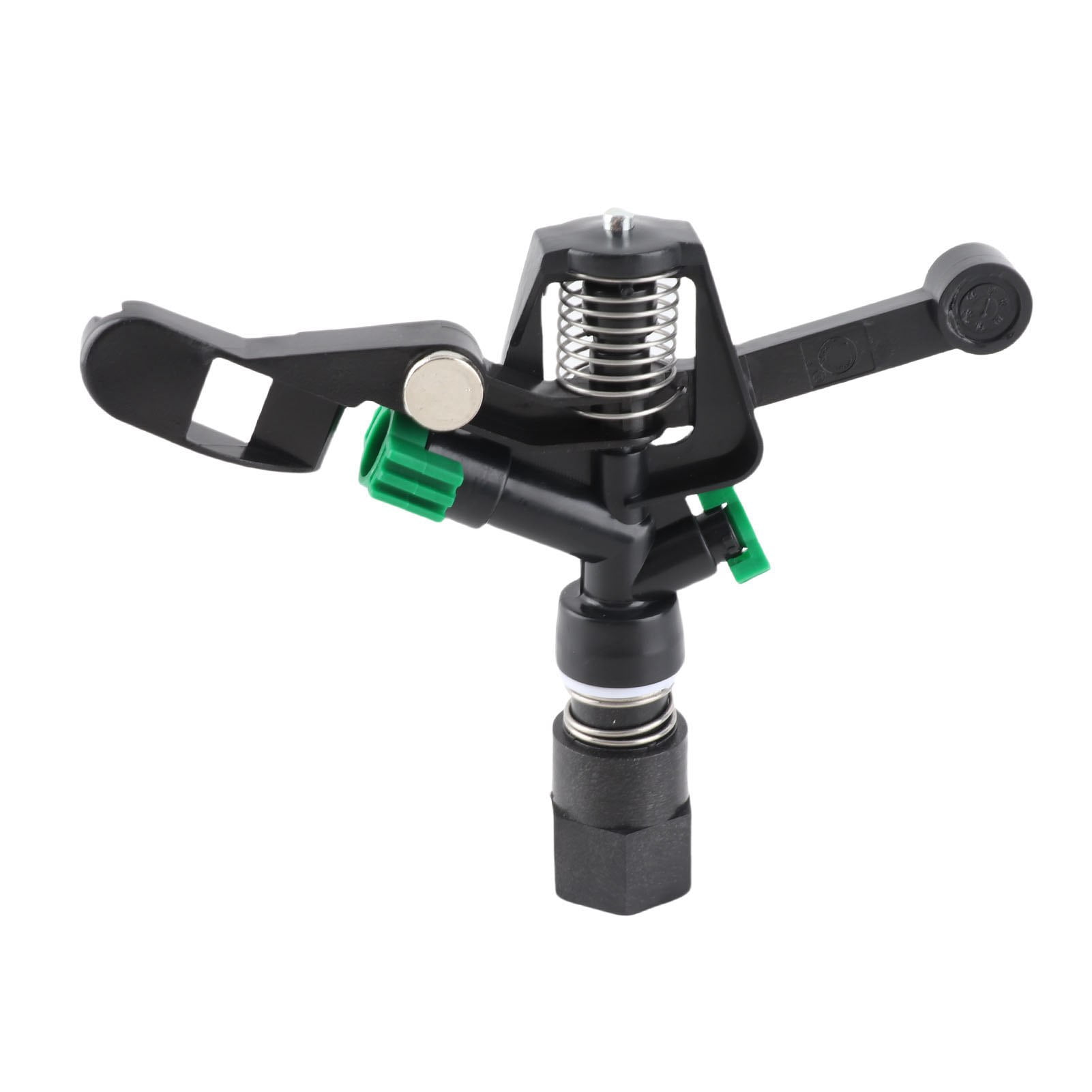 BIMZUC 5Pcs 3/4in DN20 Rotating Sprinkler Rocker Nozzle, High-Performance Garden Lawn Irrigation System for Large Area Agricultural Watering (32.8-65.6ft Spray Diameter)