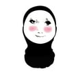 thumbnail image 1 of Funny Spoof Mask, 3D Printed, Emoticon Headscarf, Creative Prank Cosplay Mask, Riding Sunscreen, 1 of 8