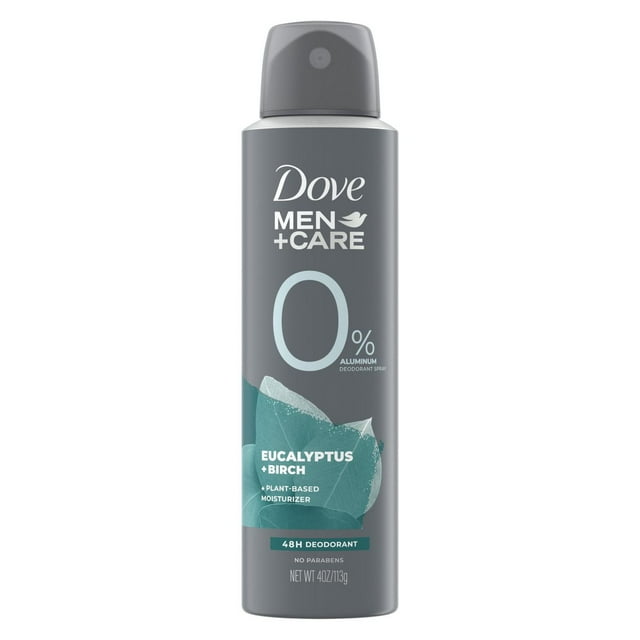 Dove Men+Care Eucalyptus & Birch 0% Deodorant Spray