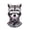 B, variant on Highland Cow Balaclava Ski Mask, Realistic Scottish Cow Face Print Hood with Horns, Windproof Winter Full Face Cover for Skiing Cycling, Unisex