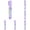 Purple, variant on 2 Pack 2 In 1 Thermal Ink Eraser Pen, TINGXIN Built In Box Cutter Marker, Shipping Supply, for Label Info Blotting, Package Privacy Cover and Receipt Text Removal, Red