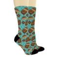 thumbnail image 2 of ThisWear Funny Chef Gifts Grilled Cheese Socks Crazy Socks Cheese Sandwich Socks 12-Pair Novelty Crew Socks, 2 of 5