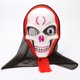 thumbnail image 1 of Máscara de cosplay con un solo ojo, fantasma, terror, decoración para fiestas de Halloween, 1 of 1