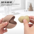thumbnail image 2 of Makeup Sponge Holder - Unbreakable Silicone Travel Case for Beauty Sponges - Khaki, 2 of 5