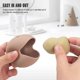thumbnail image 2 of Makeup Sponge Holder - Unbreakable Silicone Travel Case for Beauty Sponges - Khaki, 2 of 5