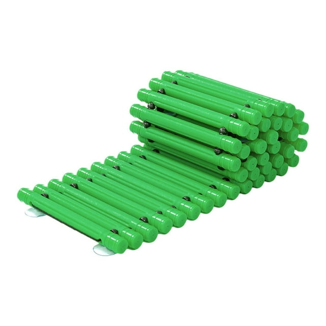 Tablas de equilibrio Bloque de equilibrio Antideslizante Ahorro Puente de haz táctil Jardín de infantes Sendero de equilibrio para niños Niños Niñas verde
