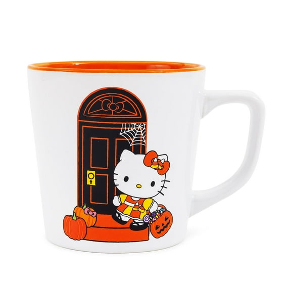 Sanrio Hello Kitty Pumpkins Ceramic Latte Mug | Holds 17 Ounces