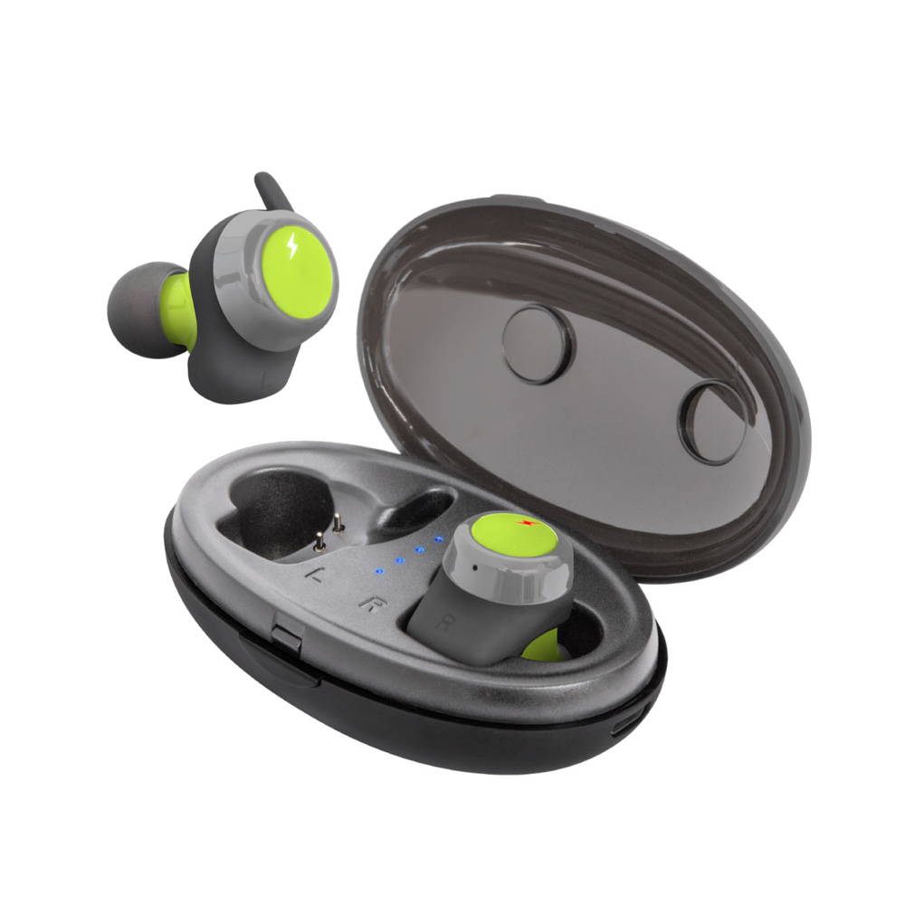Helix True Wireless Ultra Sport Earbuds Black Bluetooth Headphones and
