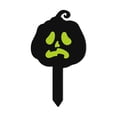 thumbnail image 3 of Halloween Yard Decorations Outdoor, Halloween Glow in The Dark, Outdoor Pumpkin Decorations, Halloween Lawn Decorations, 2D Acrylic Pumpkin Yard Stake Decor, 8X4.5X0.5 Inch,, 3 of 8