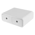 thumbnail image 1 of Organizador de Escritorio Multiusos Litem, Soporte para Monitor con 2 Cajones, Blanco, 1 of 5