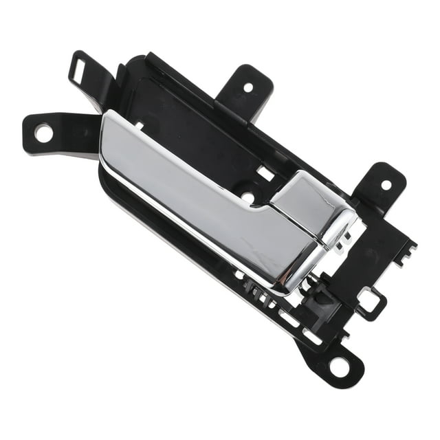 Mango de puerta interior del lado del pasajero delantero y del lado del pasajero trasero derecho para Kia Borrego 2007-2015, mango de puerta interior No.826202J010, tono negro plateado, 1 pieza