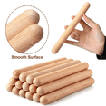 thumbnail image 3 of 60Pieces 8 Inch Kids Rhythm Sticks Music Lummi Sticks Classical Wood Claves Musical Percussion Instrument Musical Sticks, 3 of 7