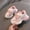 Pink, variant on Baby Boys Girls Breathable Casual Sneakers Outdoor Sports Lace-Up Chunky Platform Running Tennis Shoes for 1-7Y