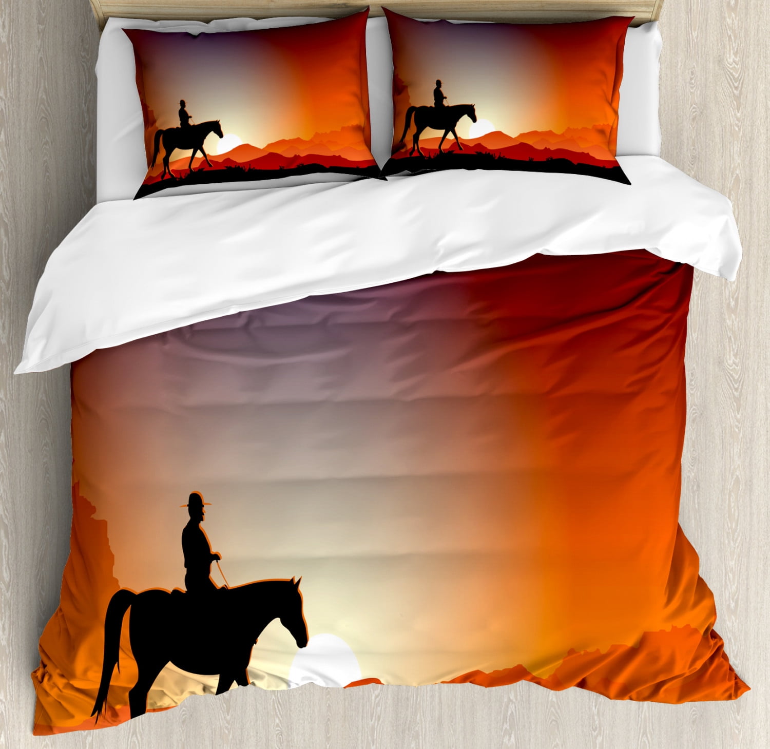 Cactus Ride Cowboy WN0110003CL Duvet Cover Set main image 1