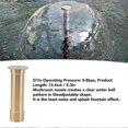 thumbnail image 5 of Adjustable Mushroom Fountain Nozzle With Dynamic Landscape Effects Fountain Sprinkler Nozzle Water Spray For Garden Pond Amusement Park-Yvan, 5 of 5