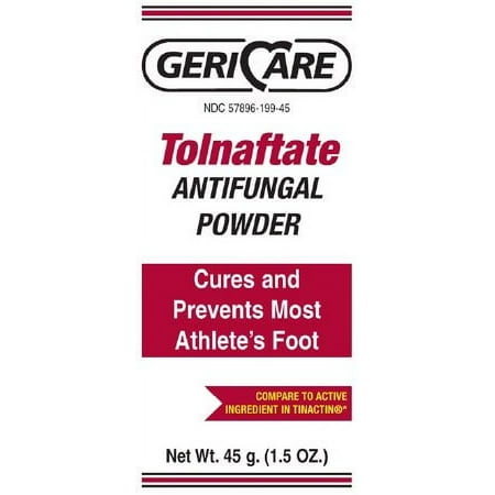 Geri-Care Antifungal 1% Strength Powder 1.5 oz. Individual Packet, QTNC-45-GCP - Case of 24