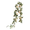 thumbnail image 7 of PALIFEUR 6.6ft Christmas Garland - Artificial Garland with Flower, Flexible Christmas Garland for Mantle Fireplace Holiday Party Christmas Decorations, 7 of 7