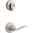 thumbnail image 2 of Kwikset 99910-040 991TNL 15 SMT CP K4 Level 991 Tustin Entry Lever and Single Cylinder Deadbolt Combo Pack Featuring SmartKey in Satin Nickel, 2 of 3