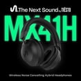 thumbnail image 3 of The Next Sound by Tiesto Wireless Noise Cancelling Headphones, Over-Ear & Foldable, MX41H, 3 of 12