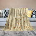 thumbnail image 4 of Burritos Tortilla Blanket Novelty Funny Realistic Food Soft Cozy Lightweight Throw Blanket for Children Boys Girls Women Men Bedroom Living Room Dorm Chair Sofa Travel 40x50in, 4 of 5