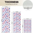 thumbnail image 4 of Pink Blue Butterfly Pattern Kitchen Rugs Sets Of 3,Kitchen Runner Rugs Non Skid Washable,Decorative Kitchen Floor Mats for Kitchen,Sink,Laundry,17"x30"+ 17"x47" + 17"x59", 4 of 6