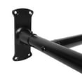 thumbnail image 6 of Utopia Alley Rustproof Aluminum Shower Rod Matte Black D-Shape Shower Rod with Ceiling Support, Shower Curtain Rod for Bathroom Shower, Freestanding Tubs and Showers (60'' x 25''), 6 of 10