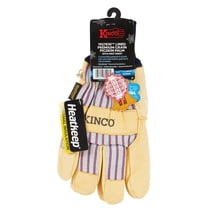 Kinco Otto Striped Pigskin Leather Work Glove - Insulated Thermal - XL