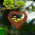 thumbnail image 4 of KCAHPAN Indoor Outdoor Iron Plant Hanger Heart Shape Design Hanging Flower Holder with Hook Perfect for Garden Window Display, 4 of 16