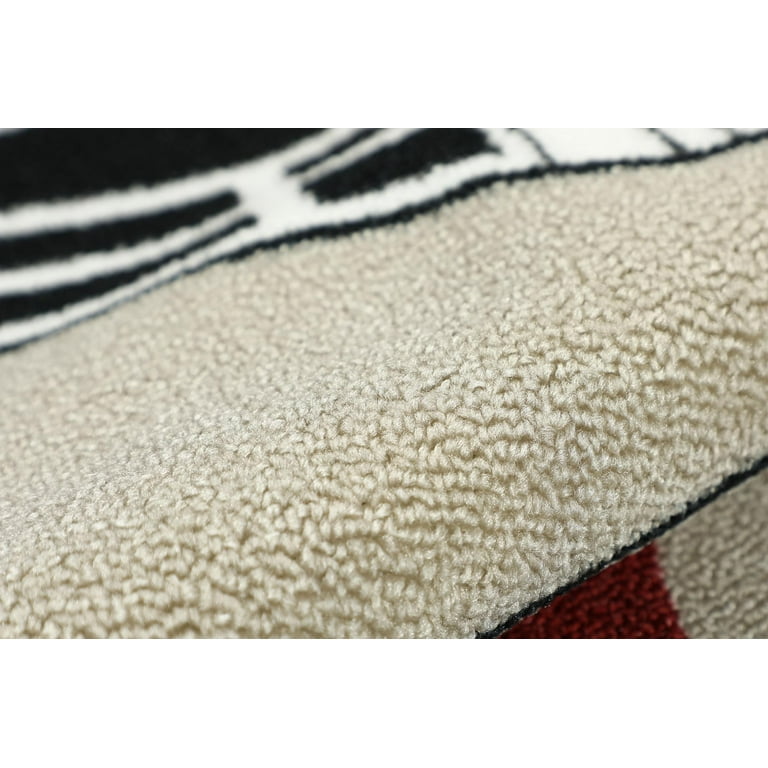 Star Wars Millennium Falcon Area Rug – 3.9x5.9 Ft, Velvet Soft Microfiber, Non-Slip Base