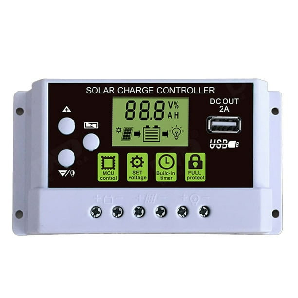 12V Solar Controller Lithium Battery Lead-Acid Battery Universal ...