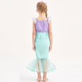 thumbnail image 2 of Girls Mermaid Costume, Kids Princess Ariel Fancy Dress up Clothes 3-8 Years, 2 of 5