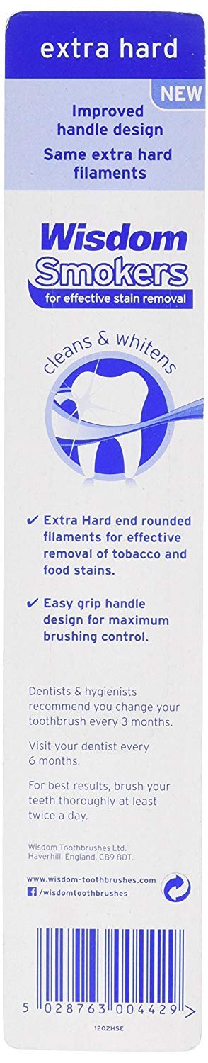 wisdom smokers toothbrush