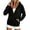 Black, variant on Women's Zip Up Hoodie Oversized 2026 Y2K Hoodies Casual Long Sleeve Hooded Sweatshirts Fall Spring Track Jackets