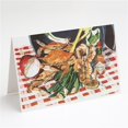 thumbnail image 1 of Crab Boil Greeting Cards & Envelopes - Pack of 8, 1 of 1