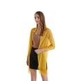 thumbnail image 5 of Tweang Women Shawls dressy shawls for weddings Women Evening Dresses Scarf Formal Shawl Wraps for Women Dressy Wedding Wedding Party Formal Shoulder Wrap shrugs for evening dresses Yellow One Size, 5 of 5