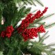 thumbnail image 5 of Simulación de bayas rojas artificiales de Navidad, ramas de frutas de la riqueza para el árbol de Navidad, adornos de mesa para el hogar, decoración de corona de frutos rojos, 5 of 5