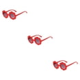 thumbnail image 2 of Minnieouse Gafas para niños Gafas de girasol Adorable Protección Accesorios de ropa clásicos Unisex facial Rojo Gris Type1 NO1, 2 of 6