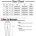 thumbnail image 3 of Lenpel Women's Cotton Sweatpants Elastic High Waisted Wide Leg Yoga Lounge Pants Casual Loose Joggers with Pockets, 3 of 5