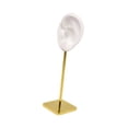 thumbnail image 4 of Pantalla de pendientes de joyería en forma de oreja Base cuadrada elegante para accesorios de regalos de cumpleaños multifuncionales de 67 pulgadas de Izquierda blanca, 4 of 8