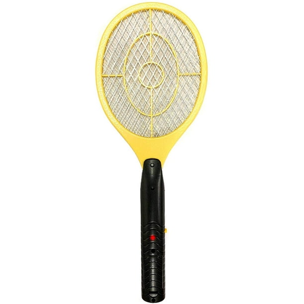 Electric Fly Swatter Battery Operated Fly Killer Bug Zapper Racket