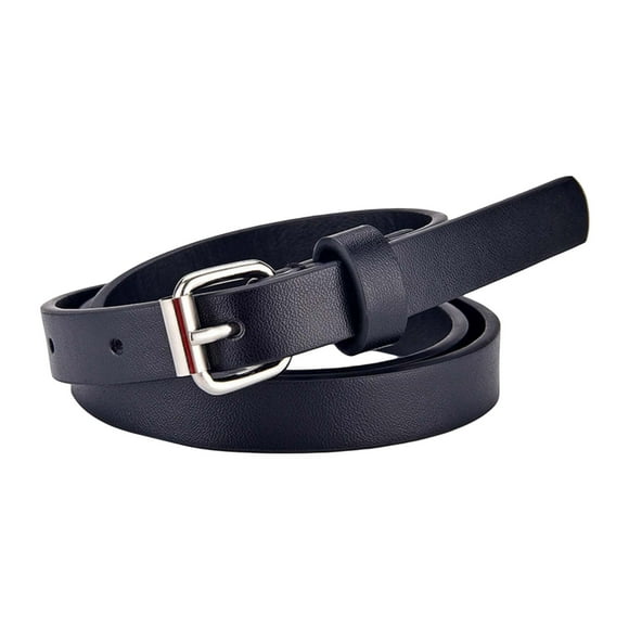 TZEWGL Toddler Child Boys Belts Jeans Dresses Pants Girls Leather Waist Belt With Buckle for Kids One Size