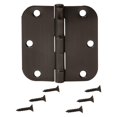 thumbnail image 3 of Bisagras de puerta Amazon Basics redondeadas con un radio de 5/8 pulgadas, 18 unidades, 3 of 4