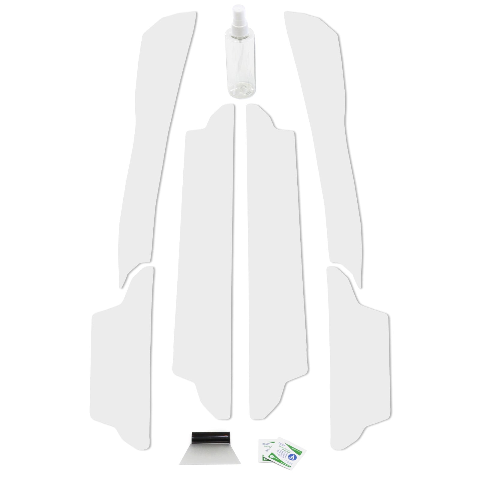 Red Hound Auto Door Sill Paint Protection Film Compatible with Ford