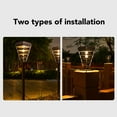 thumbnail image 4 of Outdoor Solar Pathway Light, PC And ABS High Temperature  Solar Pathway Light  Non Fading  For Lawns, 4 of 8