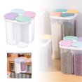 thumbnail image 3 of Storage Containers Cereal Sealed Jar With Compartment Food Grade Jar for Kitchen Organization and Food Preservation, 3 of 5