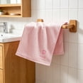thumbnail image 1 of HCBY Embroidered Hand Towel, High Density Fabric No Pilling, Cute Cartoon Style for Home Decor and Daily Use, 1 of 6