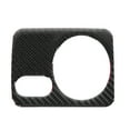 thumbnail image 4 of Marco Del Botón Del Interruptor De Los Faros, Protector De Ajuste Del Ajuste Del Interruptor De Los Faros, Fibra De Carbono Negro Para El Ajuste Interior Del Automóvil, 4 of 7