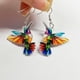 thumbnail image 1 of Pendientes de acrílico, bisutería de moda, amuletos colgantes ligeros con diseño colorido, 3x4cm para fiestas, fiestas y uso diario, 1 of 6